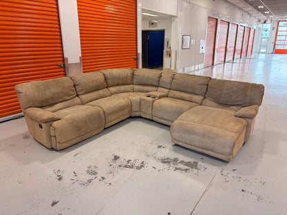 Huge Comfy Sectional with Recliners