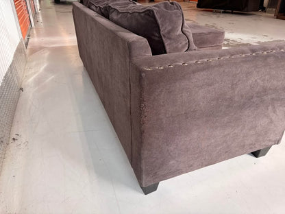 Big Reversible Brown Sectional