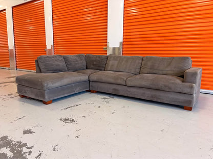 Big Comfy Left Facing Sectional