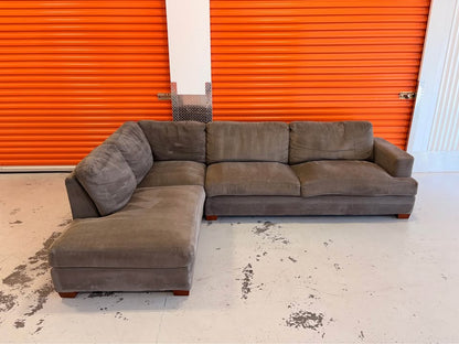 Big Comfy Left Facing Sectional