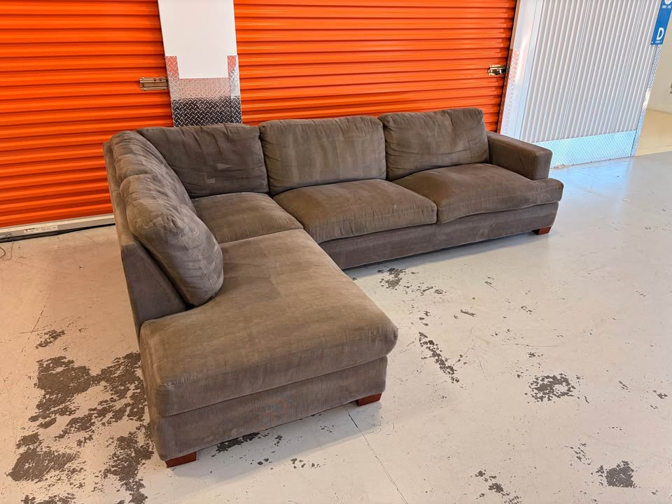 Big Comfy Left Facing Sectional