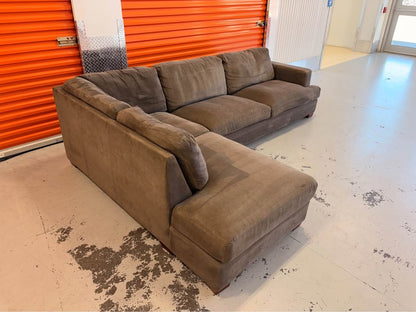 Big Comfy Left Facing Sectional