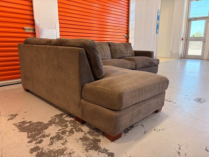 Big Comfy Left Facing Sectional