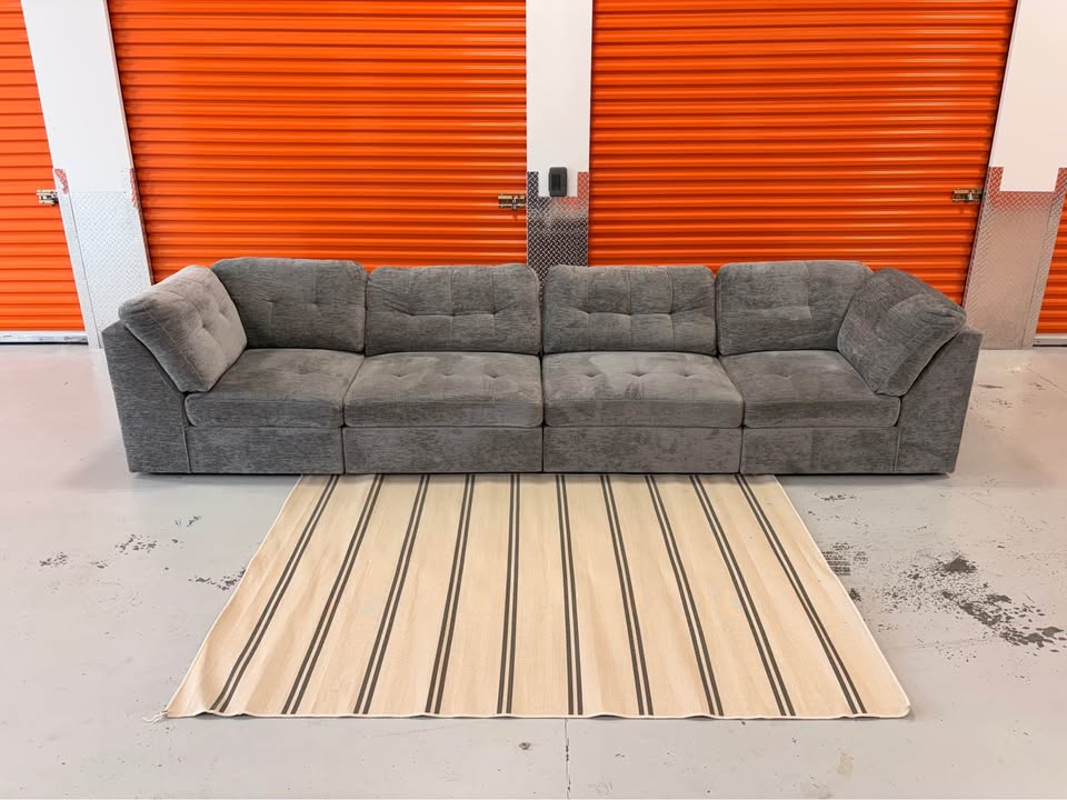 Big Comfy 4 Piece Modular Sectionl