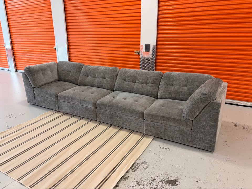 Big Comfy 4 Piece Modular Sectionl