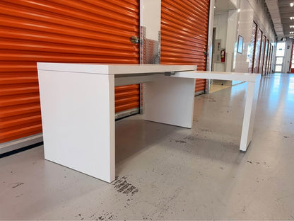 Retractable L Shape Desk