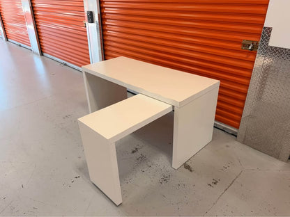Retractable L Shape Desk