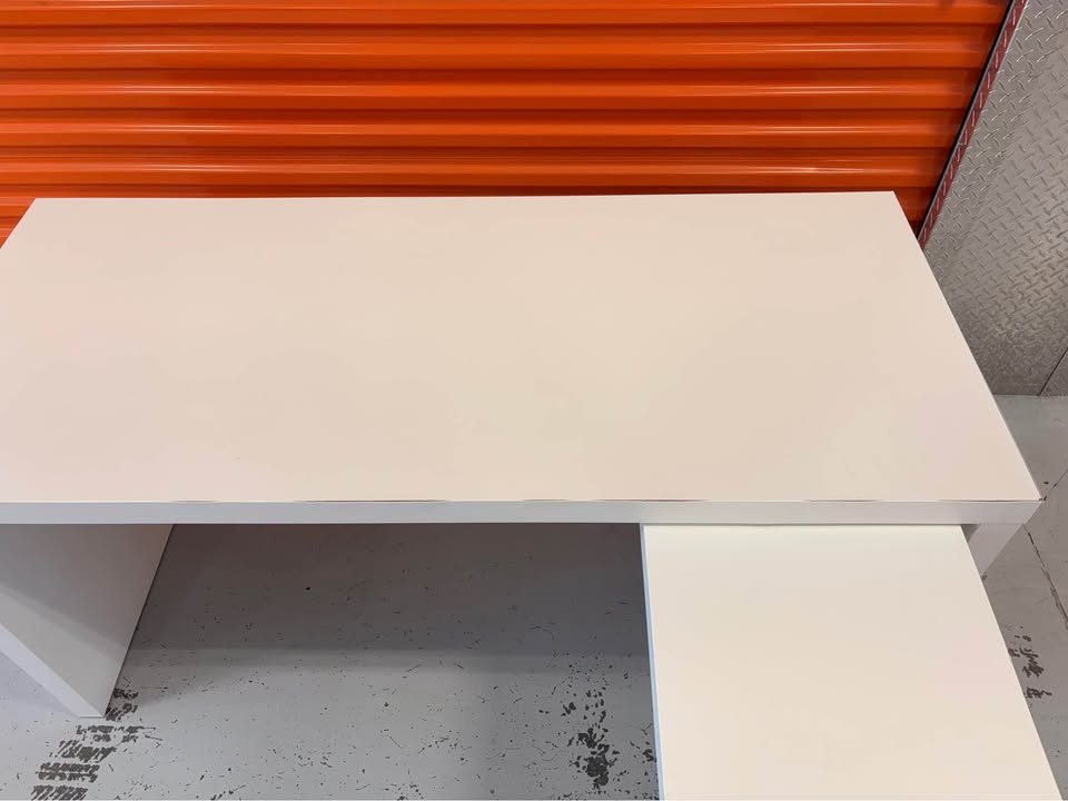 Retractable L Shape Desk