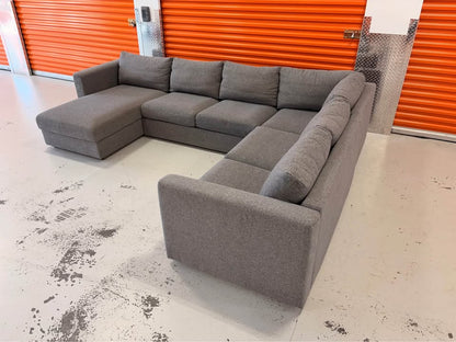 Huge Comfy Sectional with Storage Chaise